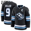 Lasten Pelipaita Utah Hockey Club 2025-26 Fanatics Premium Clayton Keller Koti Musta